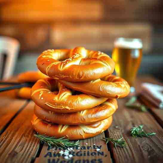 Crisp German Soft Pretzels Recipe